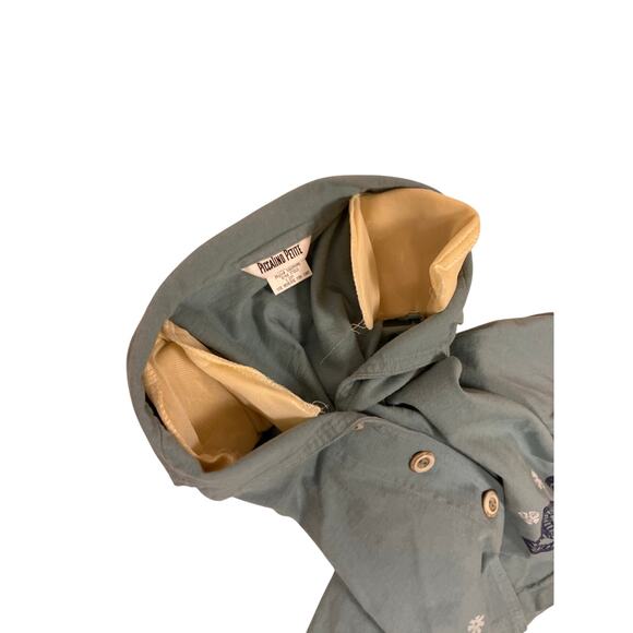 Green Cottagecore Floral Cardigan Sweater Women’s 12/Large Petite Knit Vintage - Picture 5 of 7